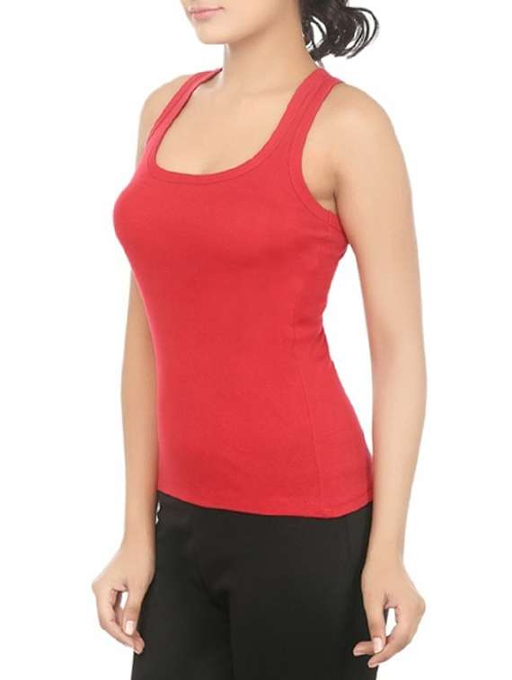 women's tank top scoop neck top - 12576819 -  Standard Image - 1