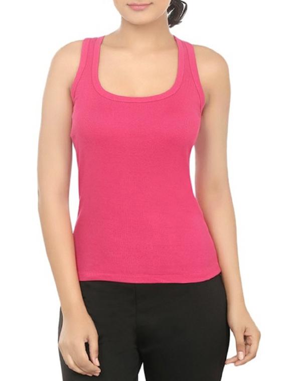 women's solid tank tee - 12576841 - Standard Image - 4