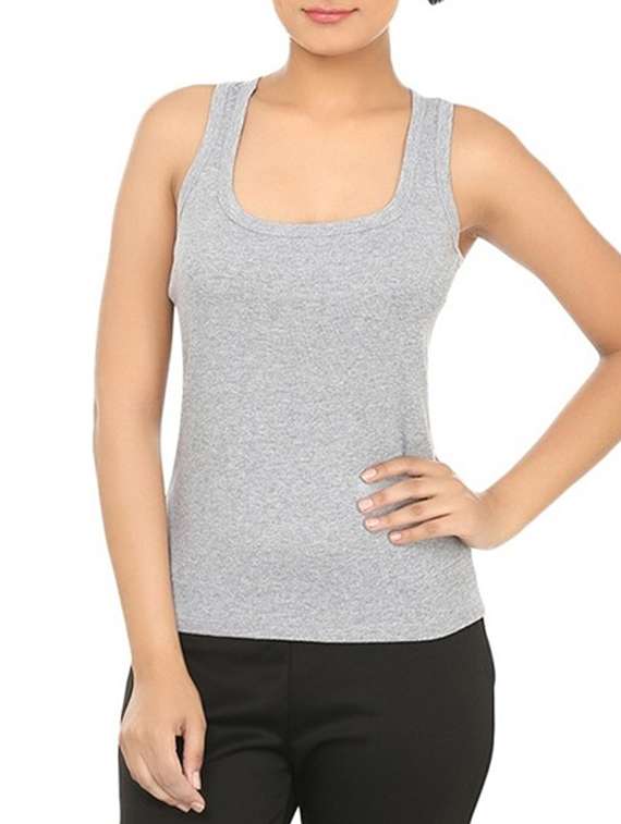 set of 2 multicolored cotton tank tee - 12576900 -  Standard Image - 1
