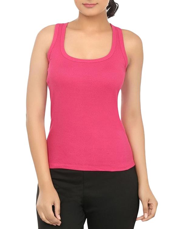 multi colored cotton tank tee - 12576961 - Standard Image - 1