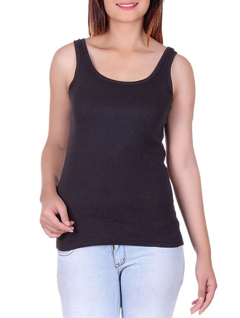 scoop neck solid camisole