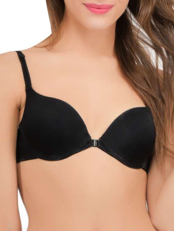 lightly padded front open t-shirt bra