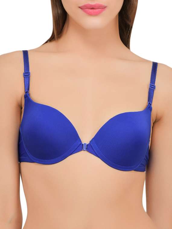 styled back solid t-shirt bra