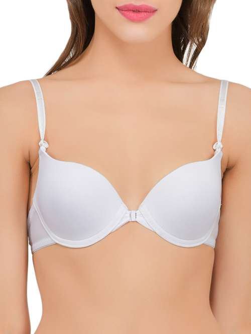 lightly padded front open bra