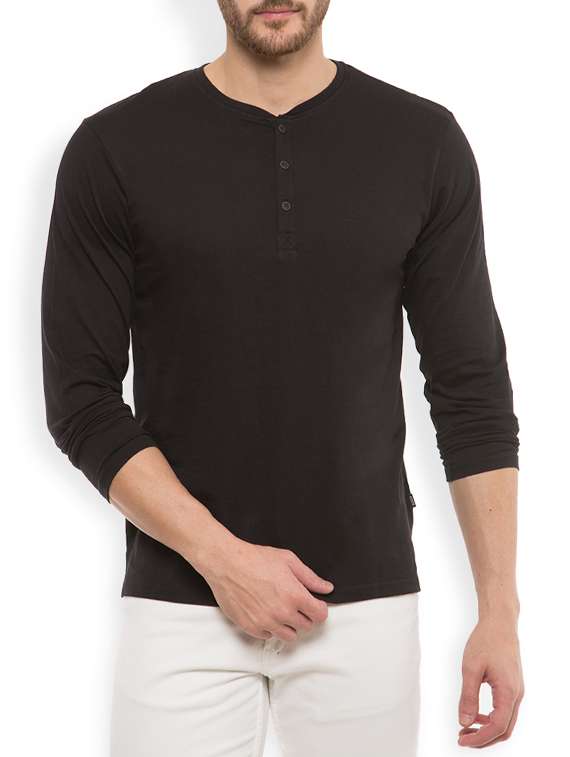 black cotton tshirt