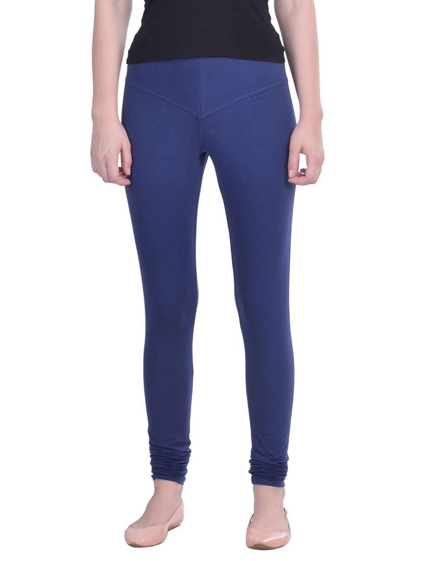 blue cotton leggings - 12780921 - Zoom Image - 0