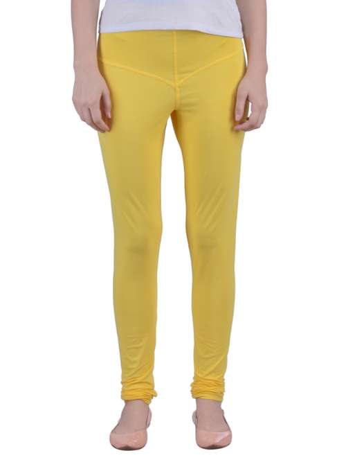 yellow cotton leggings - 12780922 - Standard Image - 0
