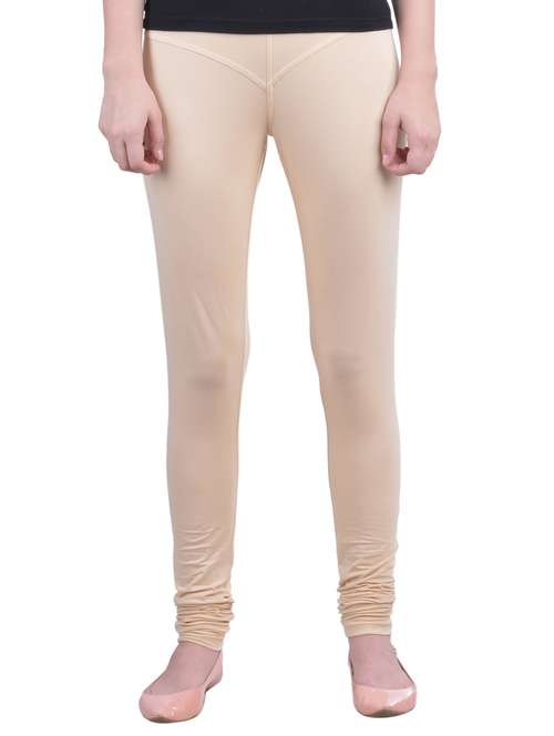beige cotton legging - 12780924 - Standard Image - 0