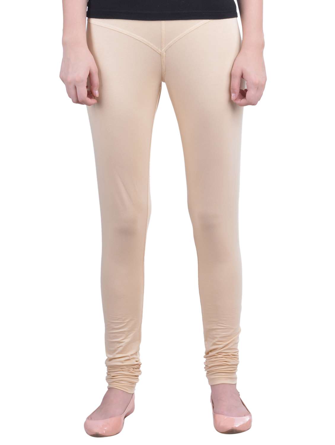 beige cotton legging - 12780924 - Zoom Image - 0
