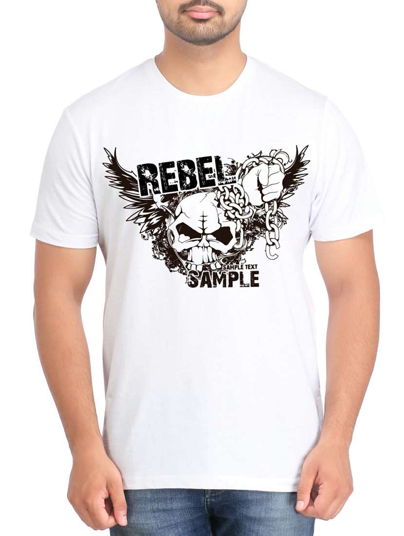 white polyester tshirt