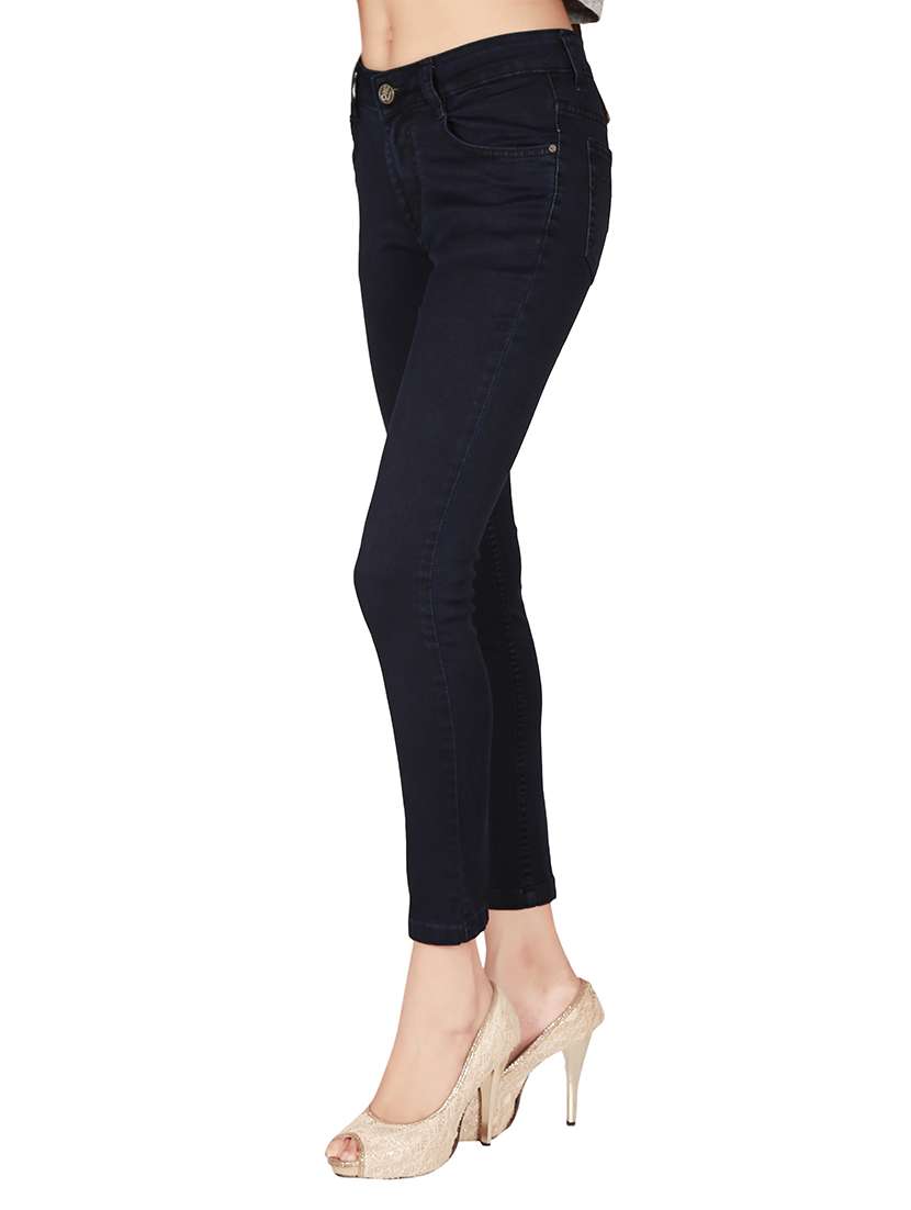 women's plain slim fit jeans - 12785042 -  Standard Image - 1