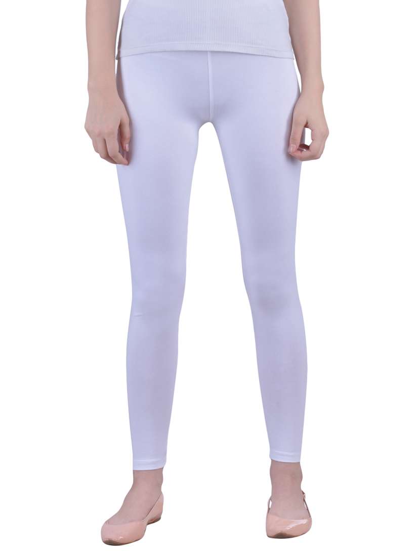 ankle length solid legging 