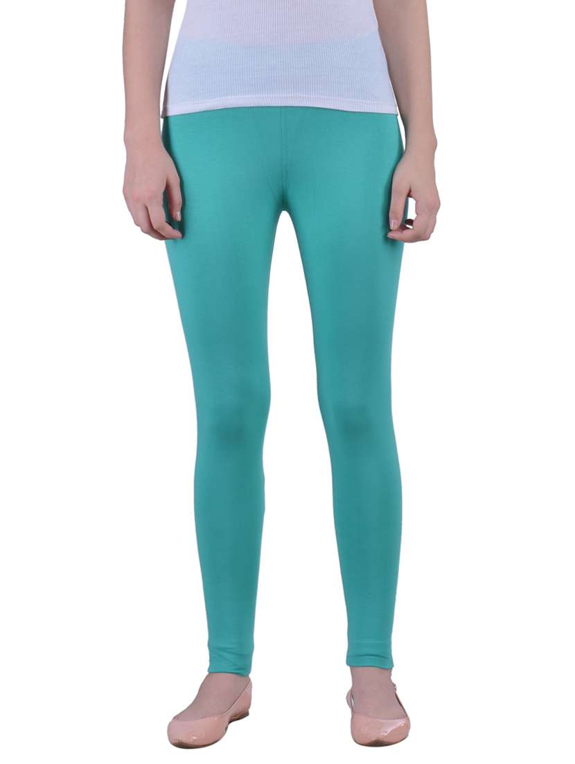 blue cotton legging - 12786085 -  Zoom Image - 0