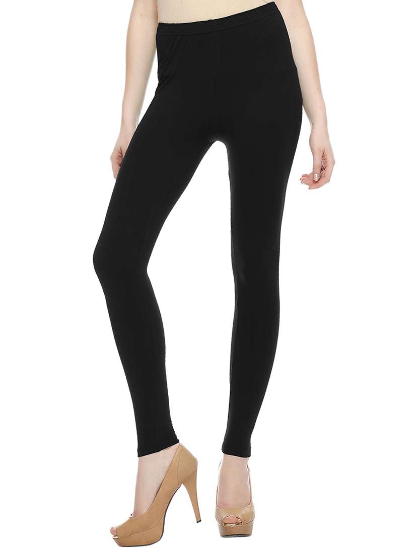 set of 2 multi colored cotton leggings - 12787586 -  Standard Image - 1