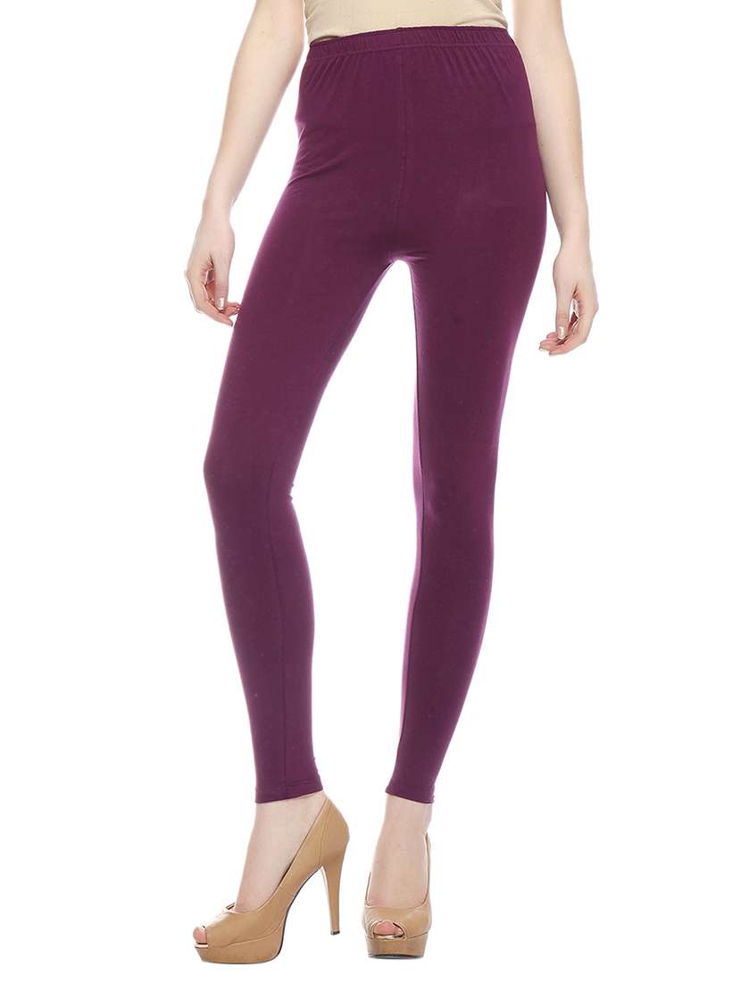 set of 2 multi colored cotton leggings - 12787586 - Standard Image - 4