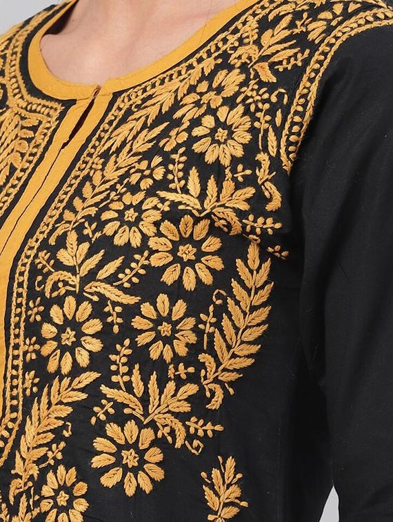 women's straight kurta - 12788691 - Standard Image - 4