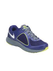blue mesh sport shoes