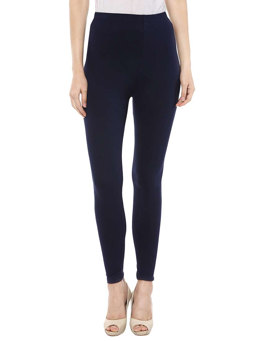 set of 2 multi colored cotton leggings - 12797652 -  Standard Image - 1