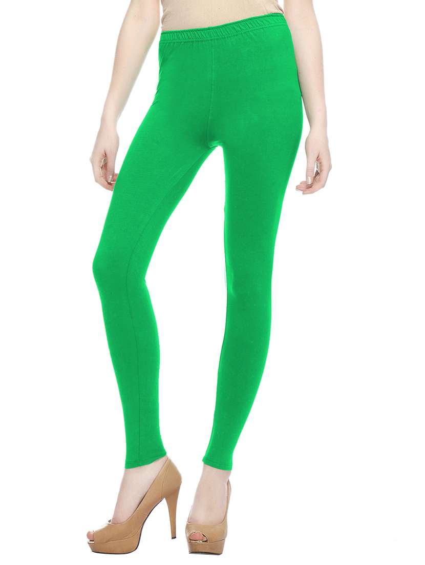 set of 2 multi colored cotton leggings - 12797652 - Standard Image - 4