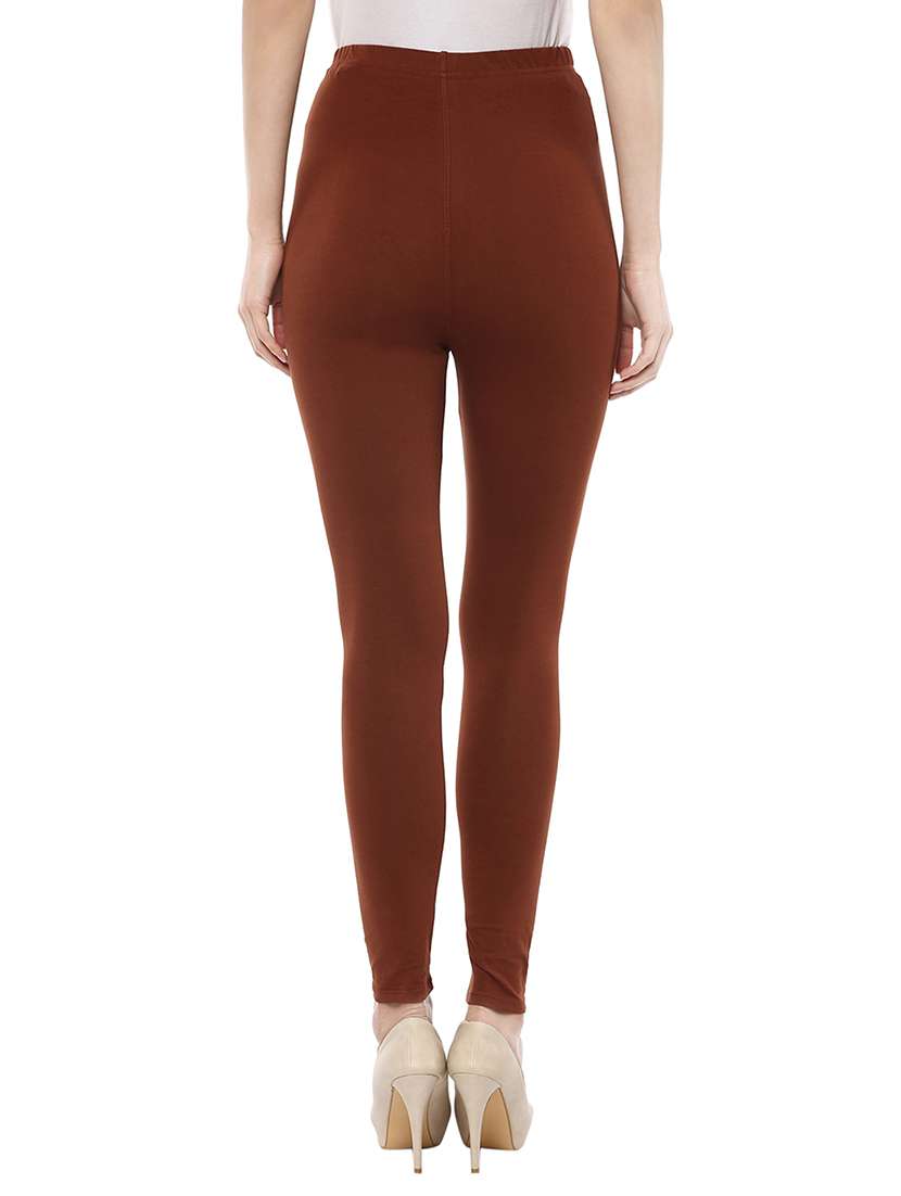 set of 2 multi colored cotton leggings - 12797661 - Standard Image - 6