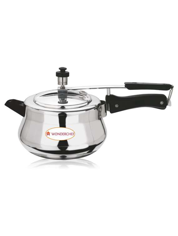 Wonderchef Ultima Pressure Cooker Aluminium Inner Lid 5.5L