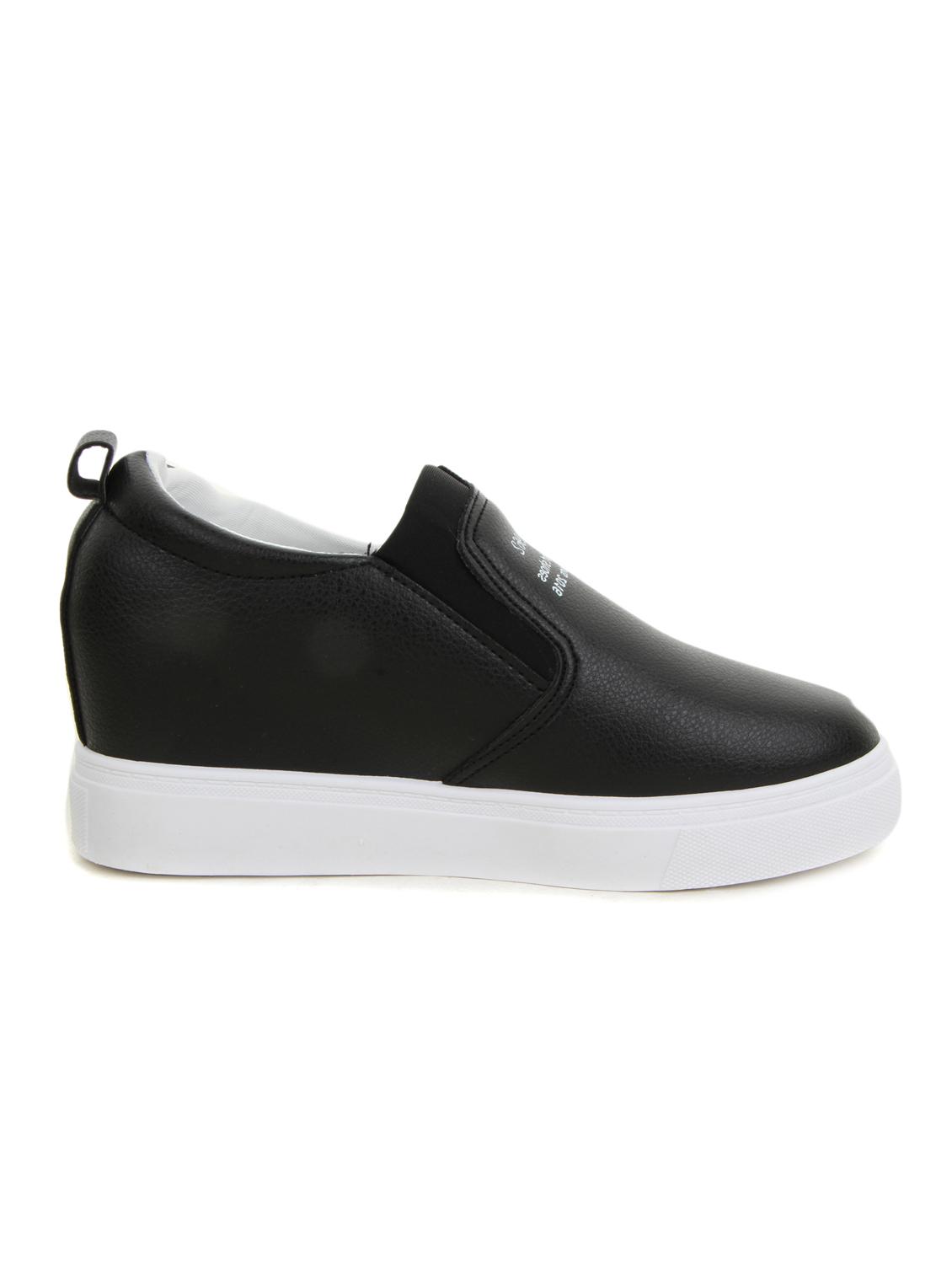 black canvas casual shoes - 12815530 - Standard Image - 1