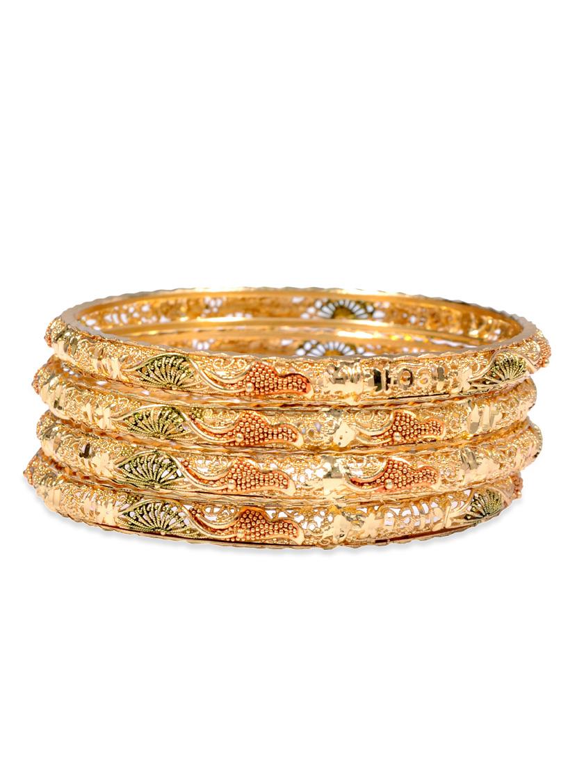 gold brass bangle