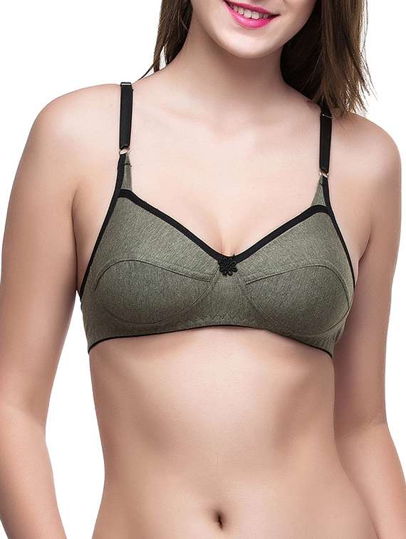 set of 3 multicolored hosery bras - 12827878 -  Standard Image - 4