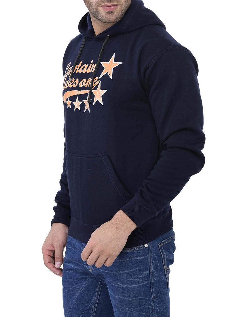mens chest print sweatshirt - 12833154 - Standard Image - 1