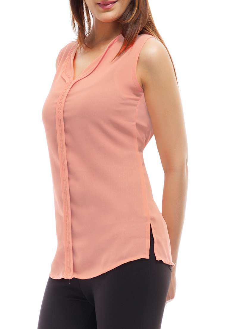 side slit solid top - 12847628 -  Standard Image - 1