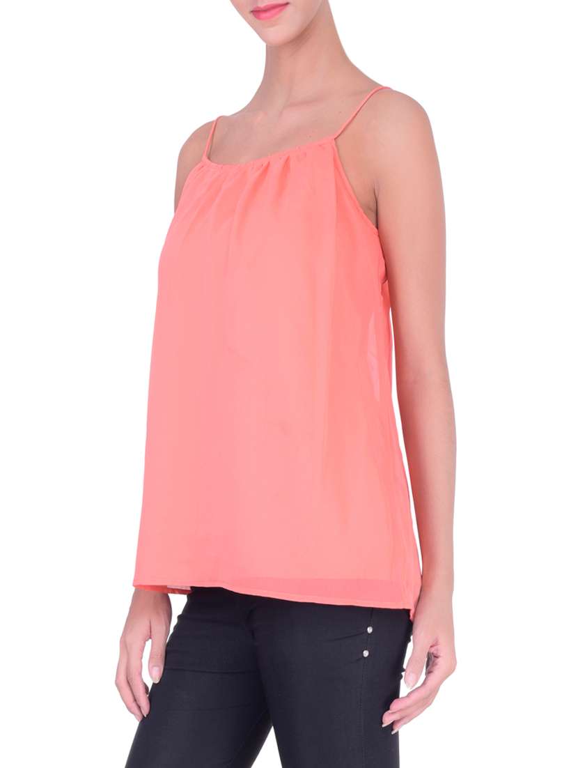 peach regular top - 12847645 -  Standard Image - 1