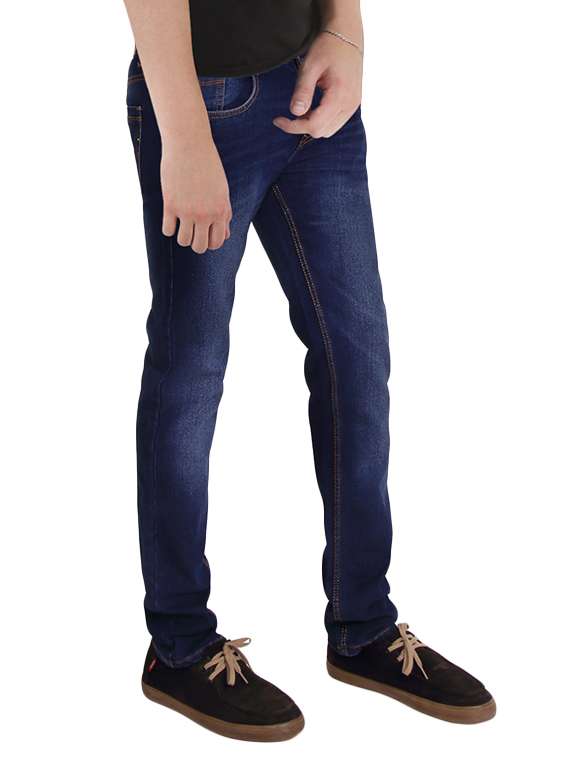 mens slim fit plain jeans - 12853912 -  Standard Image - 1