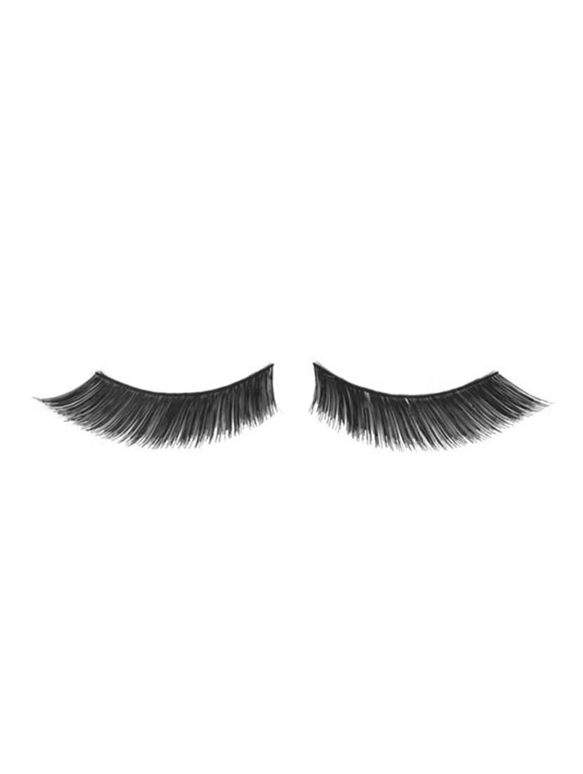 glamgals hollywood-u.s.a stylish black soft thick reusable false eye lashes for women - 12892092 -  Standard Image - 1