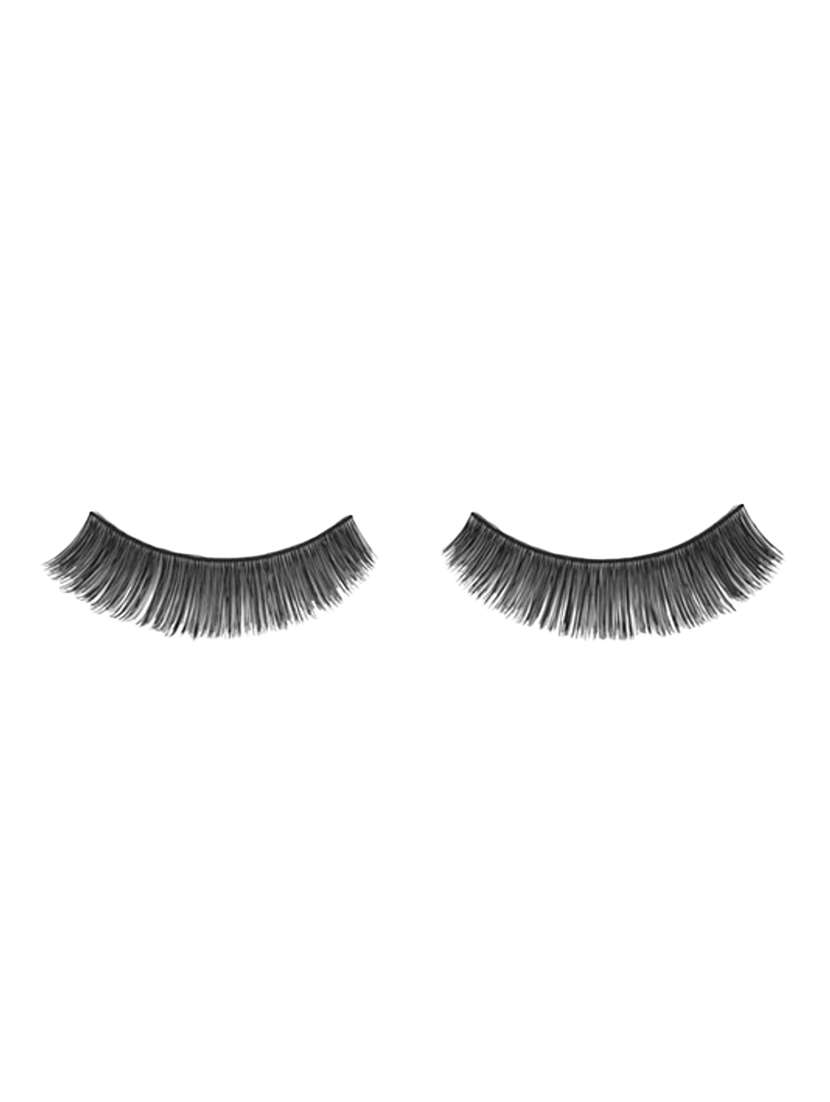 glamgals hollywood-u.s.a stylish black soft thick reusable false eye lashes for women - 12892101 -  Standard Image - 1