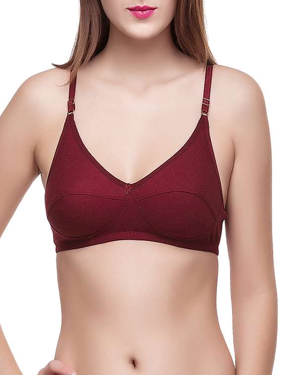 set of 3 floral patch bra  - 12894584 -  Standard Image - 1