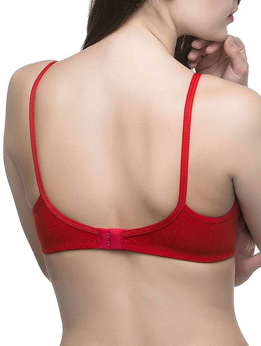 set of 3 floral patch bra  - 12894660 -  Standard Image - 6