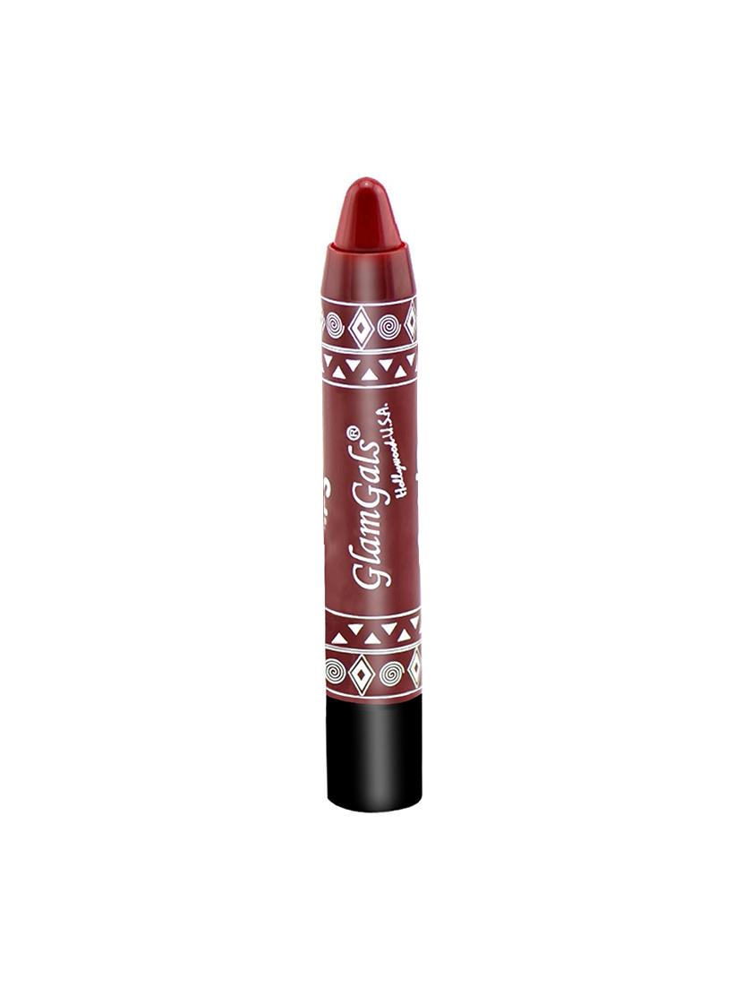 glamgals hollywood-u.s.a 24/7 lip color long lasting moisturising kissproof lipstick pencil,maroon,3.7g - 12901863 -  Standard Image - 1