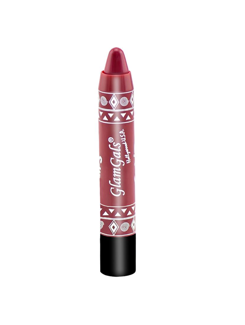 glamgals hollywood-u.s.a 24/7 lip color long lasting moisturising kissproof lipstick pencil,maroon,3.7g - 12901871 - Standard Image - 1