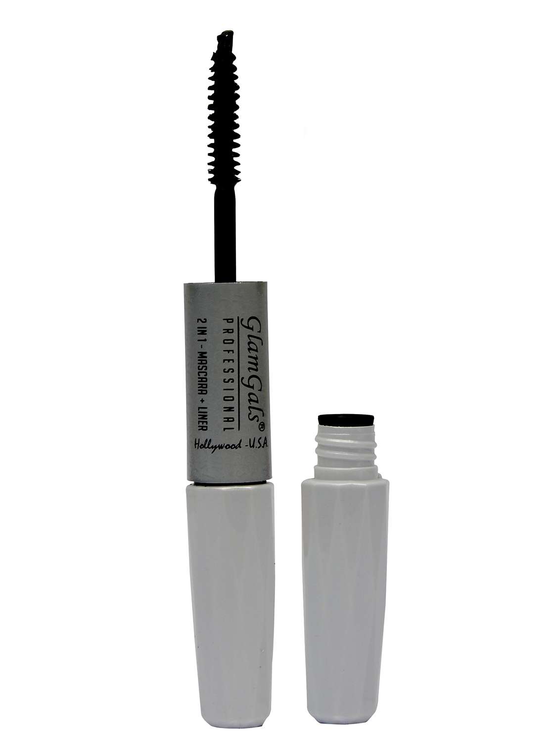 glamgals 2 in 1-black mascara + silver liner,10 ml - 12902026 -  Standard Image - 1