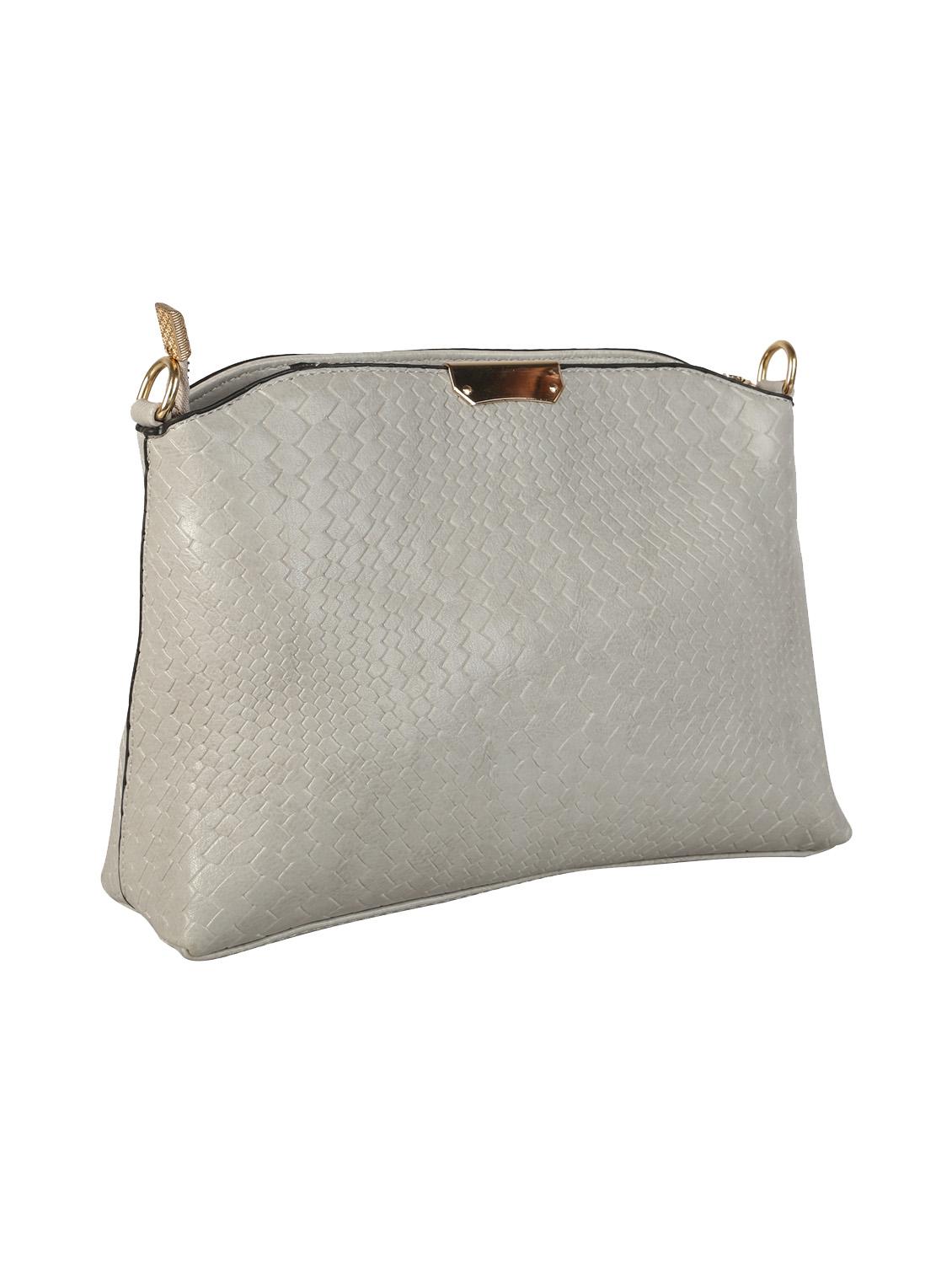 grey polyester sling bag - 12905429 - Standard Image - 4