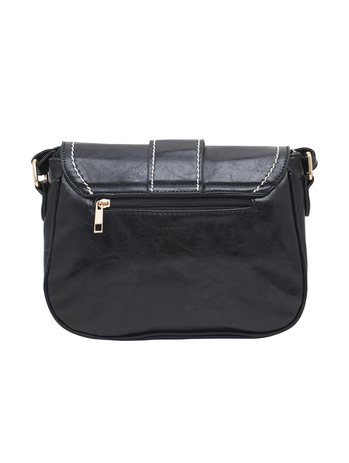 black polyester sling bag - 12905437 -  Standard Image - 1