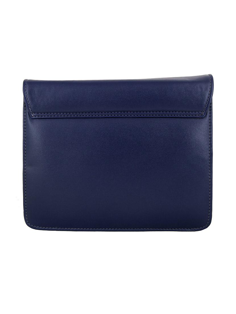 blue leatherette sling bag - 12906295 - Standard Image - 1