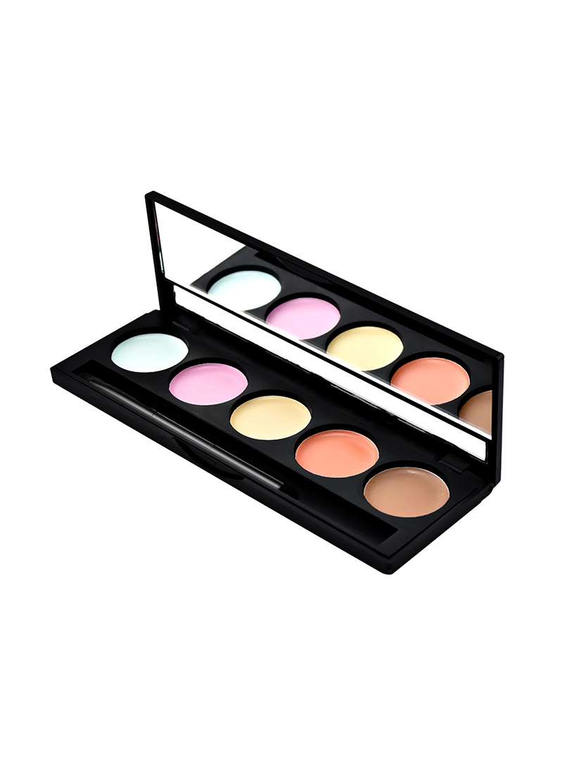 glamgals hollywood-u.s.a 5 color waterproof concealer palette 100 ml