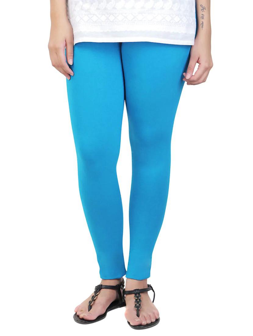 light blue cotton leggings - 12911995 - Zoom Image - 0