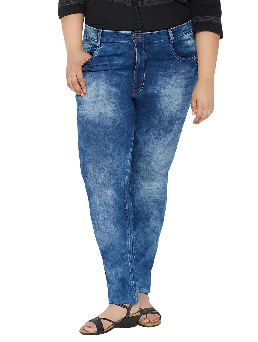 blue cotton jeans