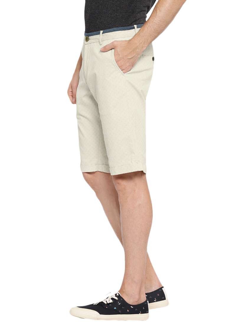 beige cotton shorts - 12914484 -  Standard Image - 1