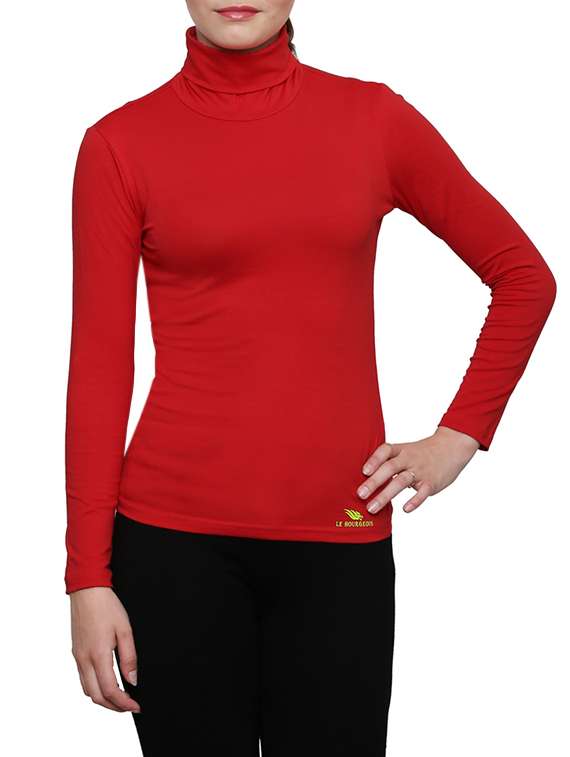 turtle neck long sleeved top 