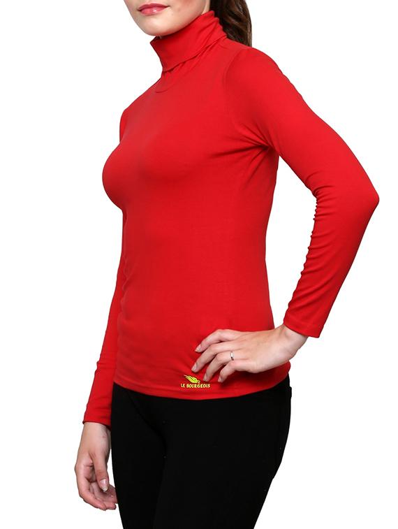 turtle neck long sleeved top - 12915903 - Standard Image - 1