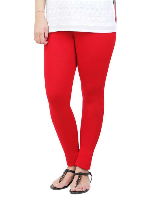 red woollen legging - 12918459 -  Standard Image - 0