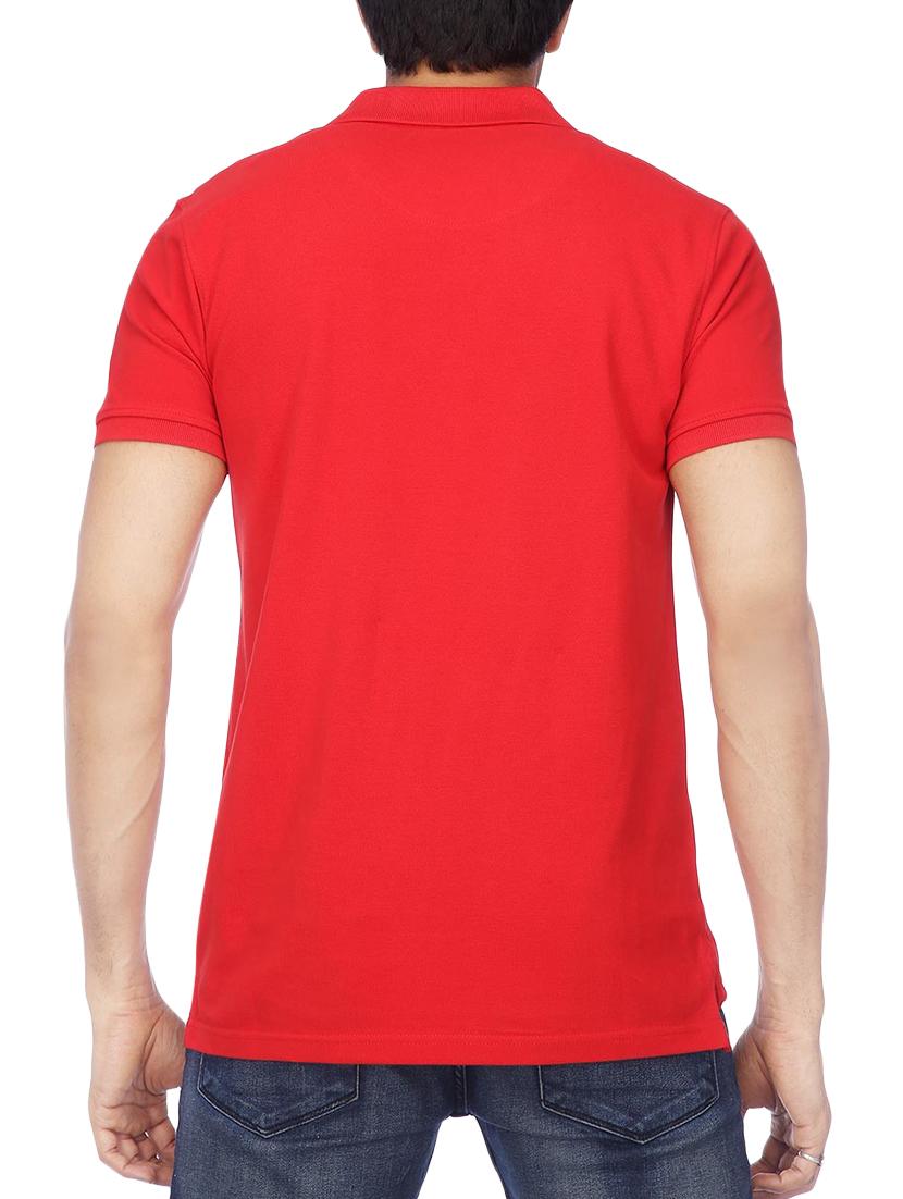 red polyester tshirt - 12920661 - Standard Image - 1